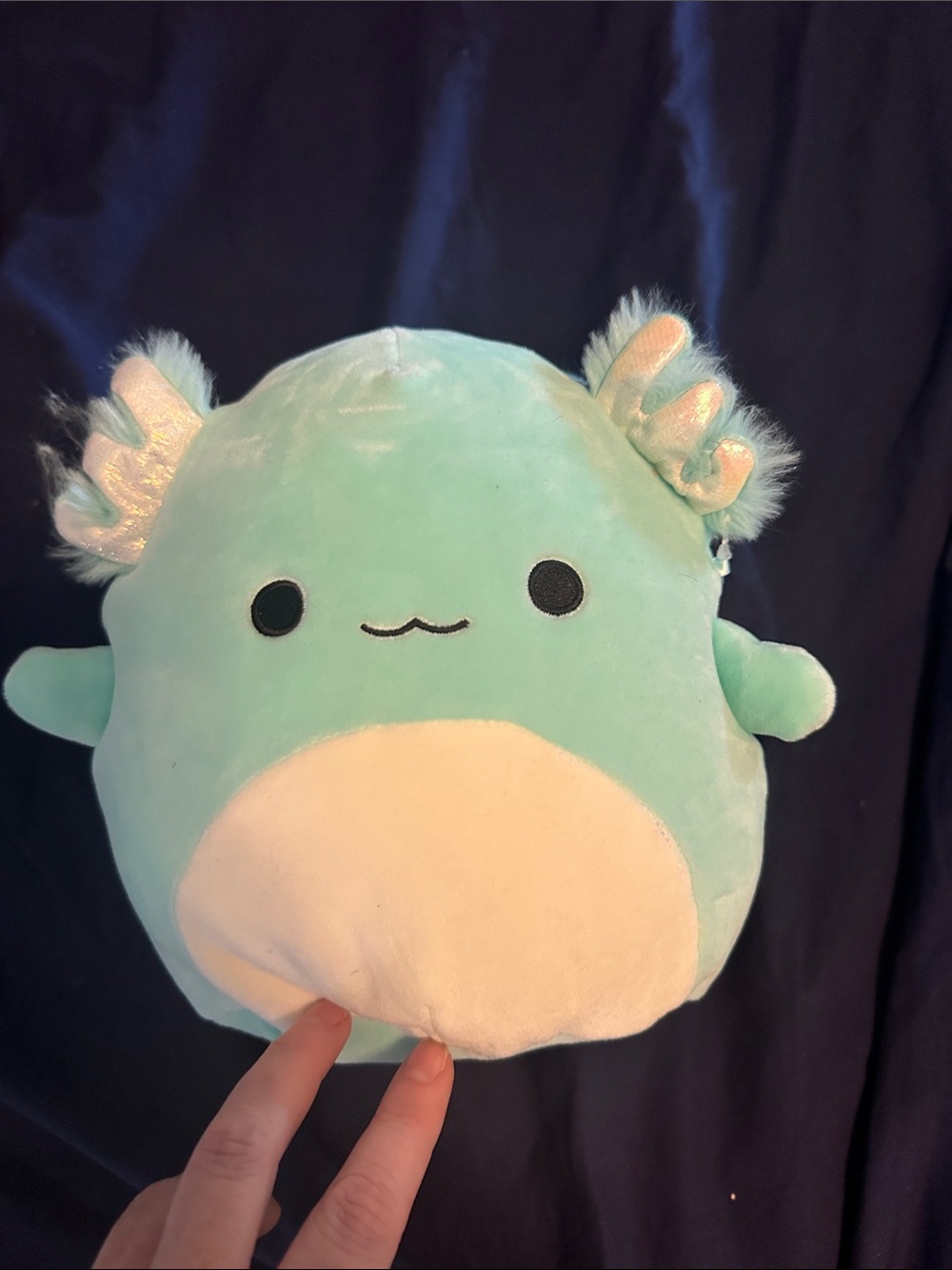 Squishmallows Mint Green & Cream Axolotl Plush (Anastasia)
